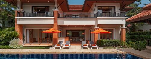 4 спальная резиденция в комплексе Angsana villas laguna Phuket.