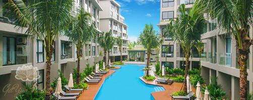 Новые 2 спальные апартаменты вблизи пляжа Банг Тао