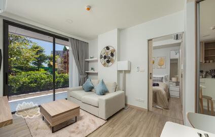 2-спальные апартаменты с террасой, в комплексе Sky Park Laguna Phuket