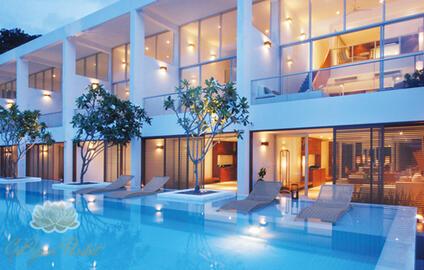 Luxury апартаменты с видом на море и бассейном